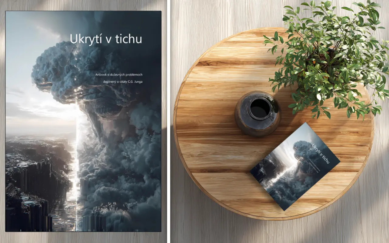 Ukrytí v tichu - Podporte vydanie artbooku o duševných problémoch