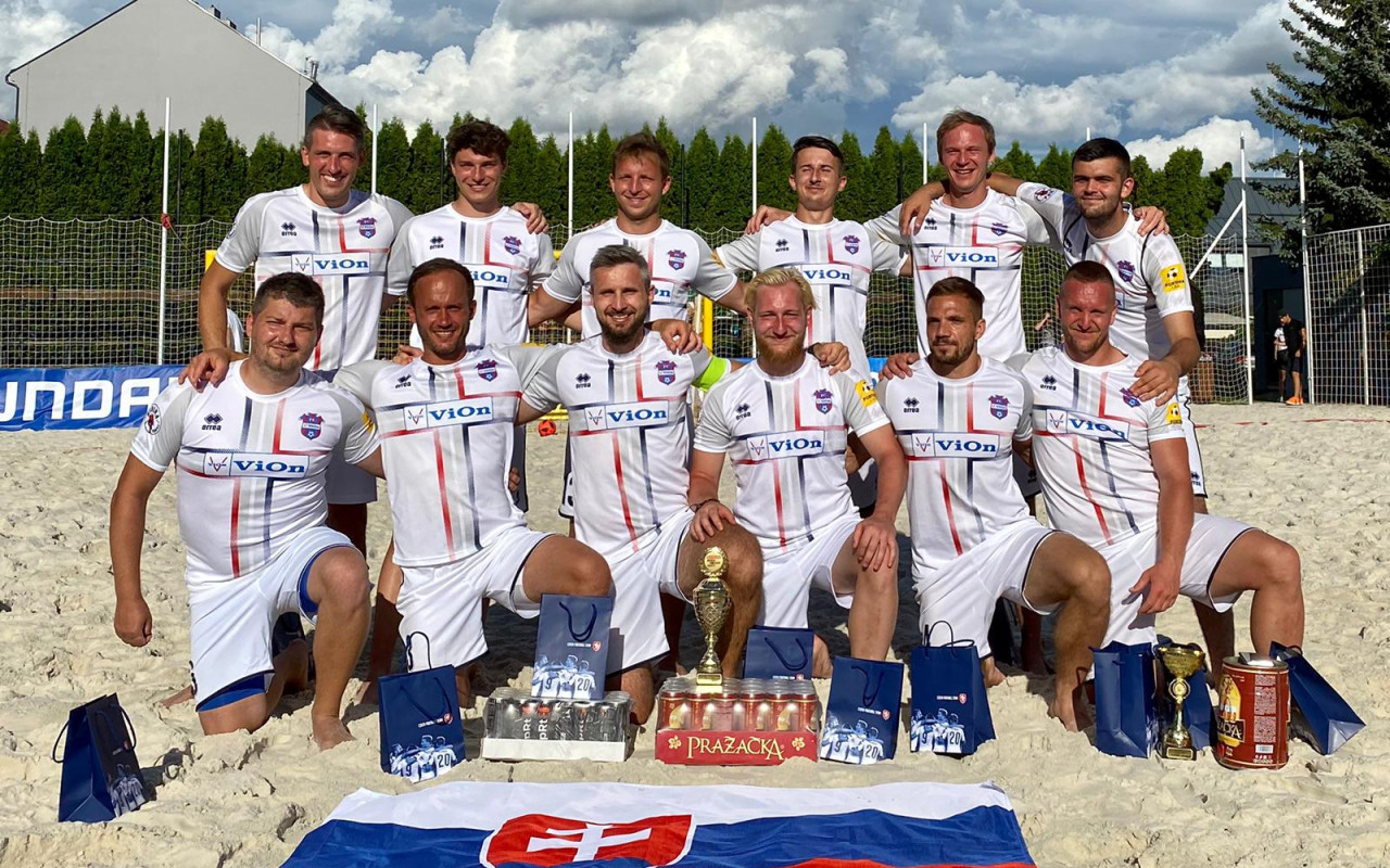 Podporte účasť tímu BeachSoccer ViOn na obdobe Ligy Majstrov v plážovom futbale