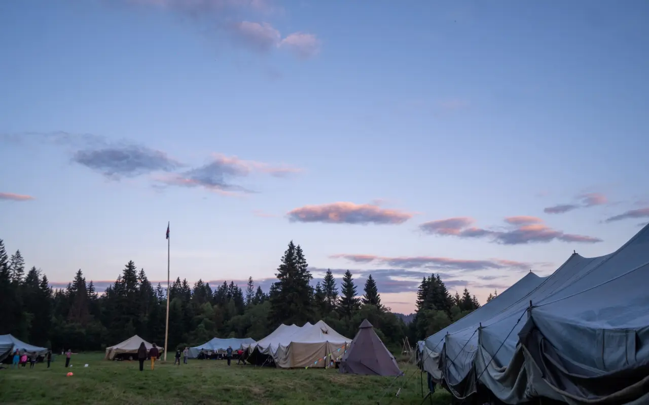 Pomôžte nám kúpiť bezpečný hangár pre deti na skautské tábory