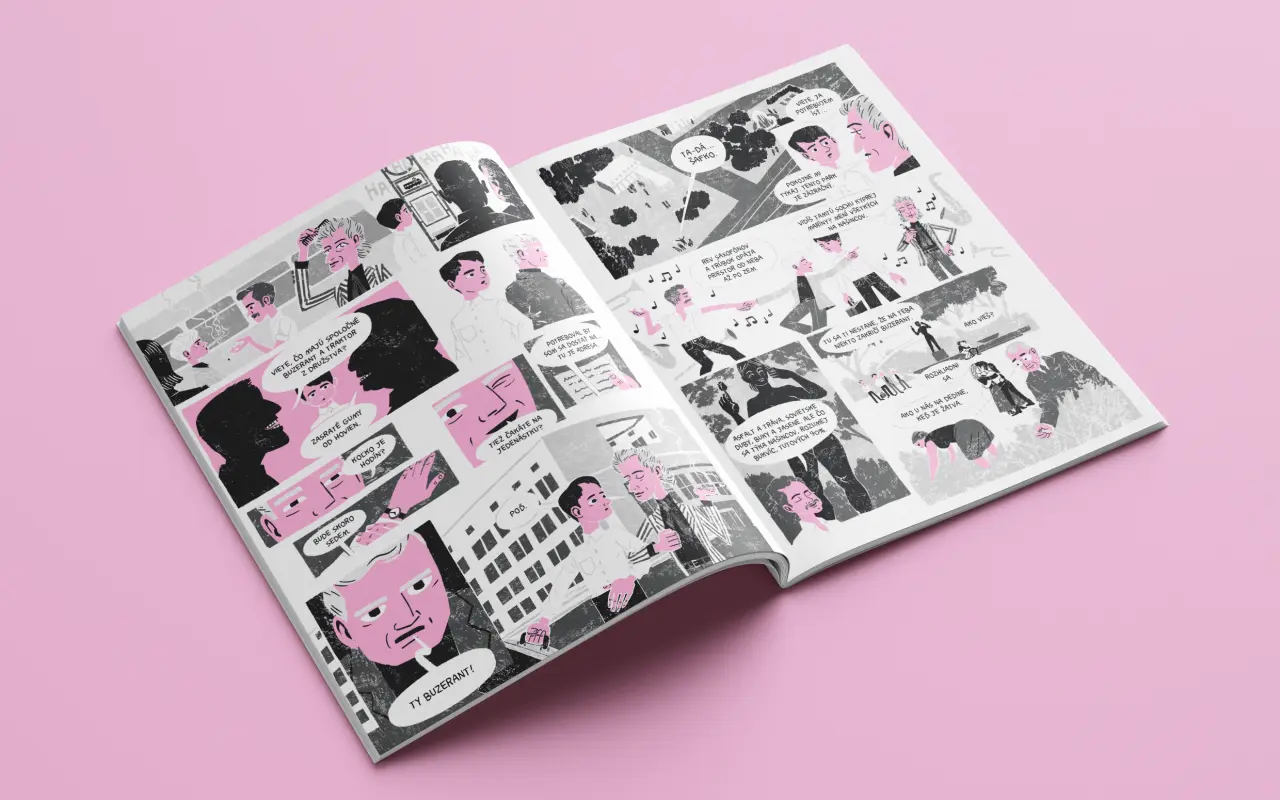 Socializmus s teplou tvárou: Podporte komiks o živote kvír ľudí v 80. rokoch
