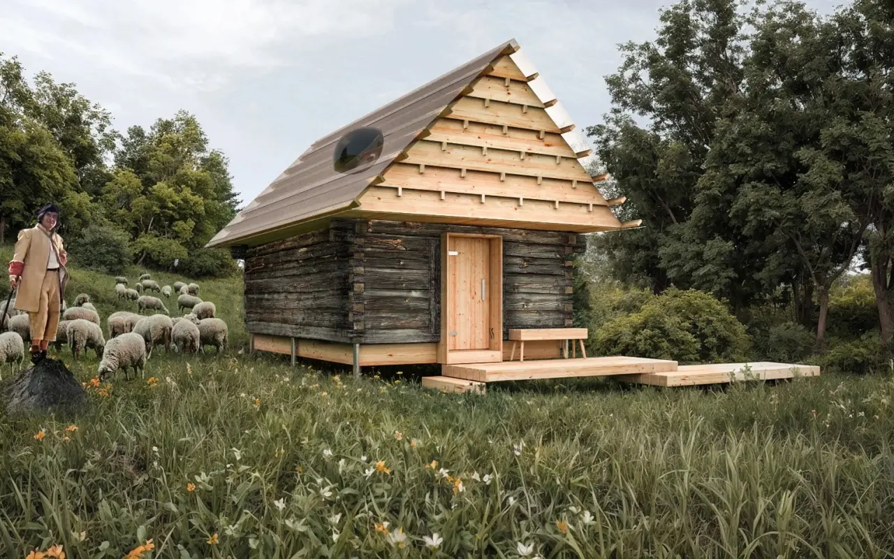 Koliba + Sauna= Kolibosauna | Pomôž s premenou koliby na komunitnú saunu