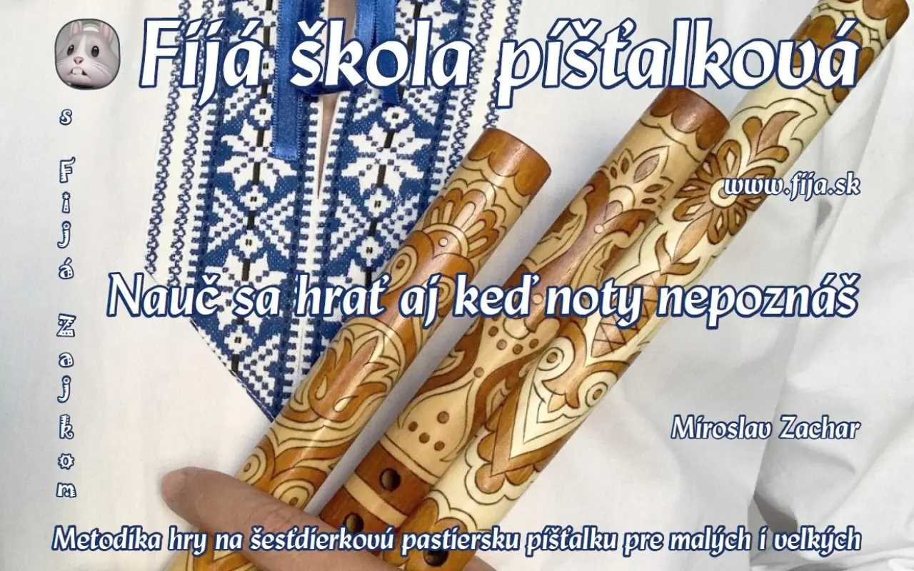 Podpor pokračovanie Fijá školy píšťalkovej: Unikátny SPEVNÍK s videami