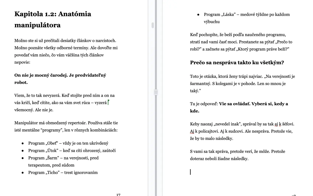 Nezlomná – umožnite vydanie prvých 200 výtlačkov knihy o tichej manipulácii vo vzťahoch