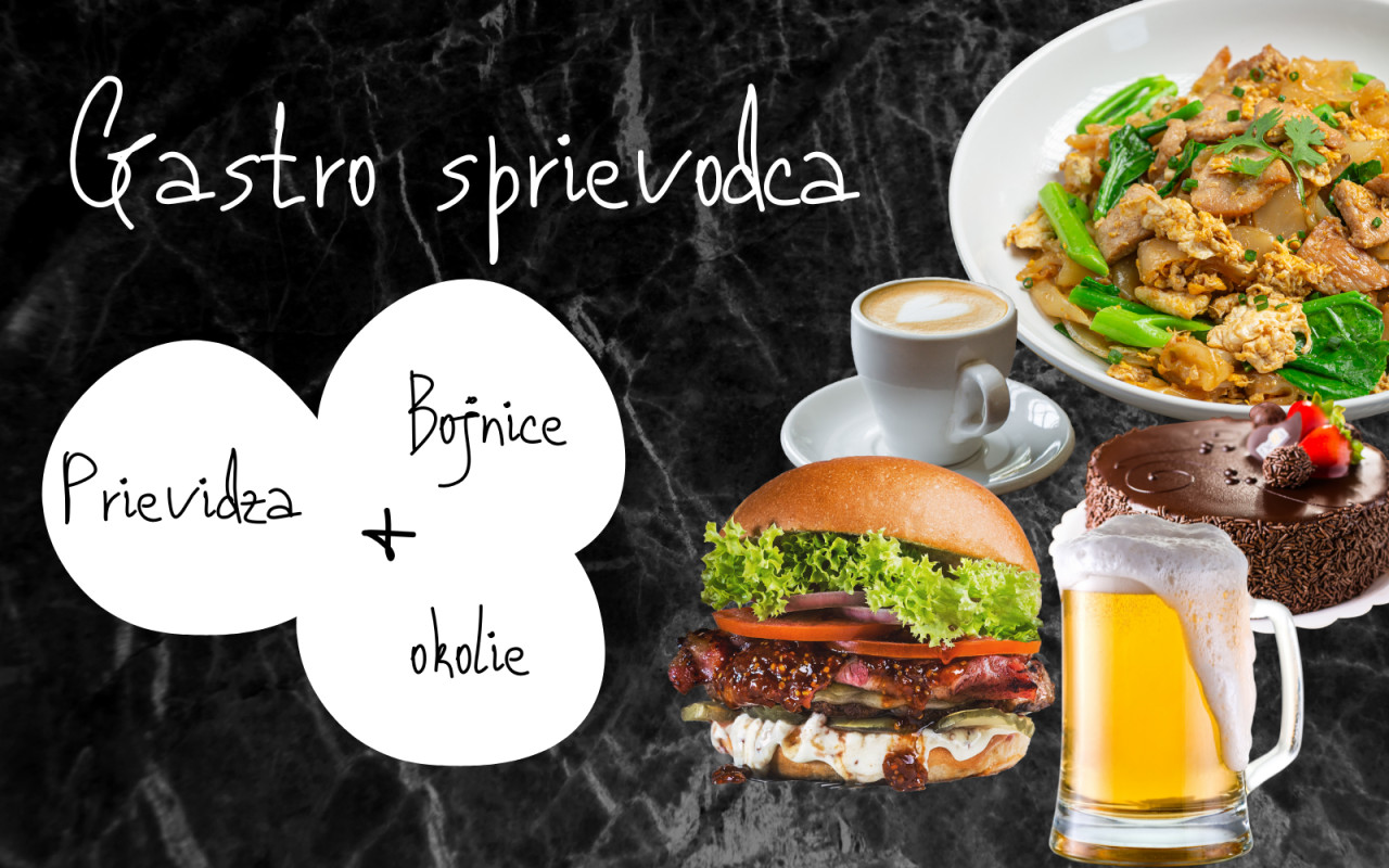 Podporte vydanie prvého gastro sprievodcu Prievidze a Bojníc
