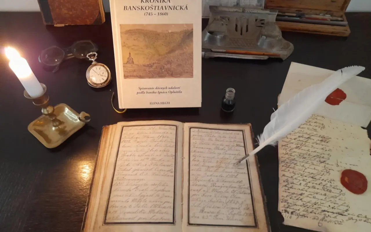 Podporte dotlač knihy "Kronika banskoštiavnická (745–1860). Spisovanie dávnych udalostí podľa baníka Ignáca Opluštila.“