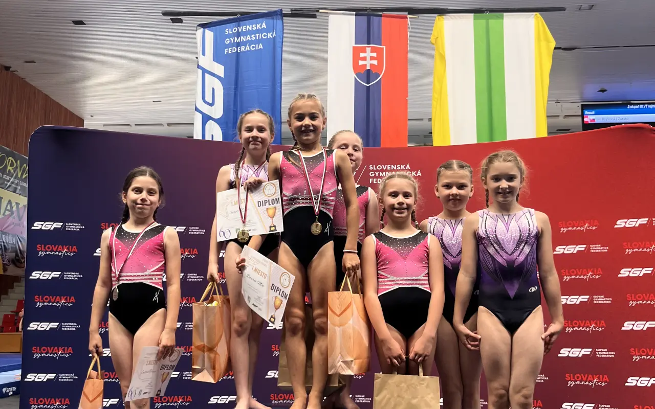 Nákup gymnastického náradia pre športový klub