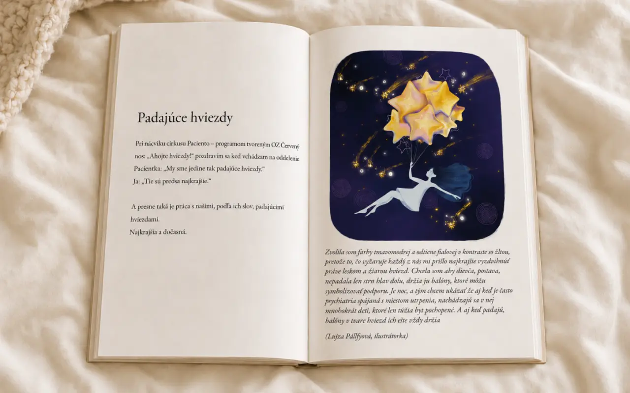 Pomôžte vydať Hviezdy, ilustrovanú knihu s príbehmi z detskej psychiatrie