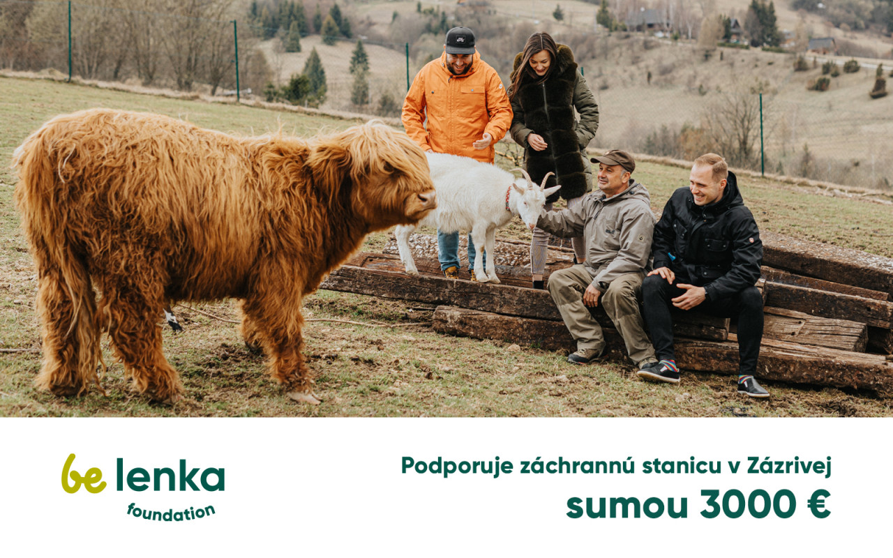 Divoké zvieratá potrebujú pomoc. Prispej aj ty na Záchrannú stanicu v Zázrivej.
