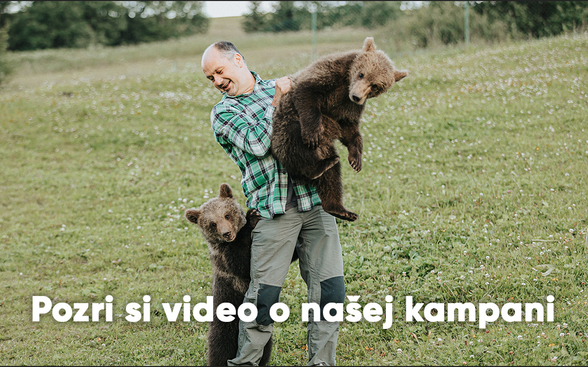 Divoké zvieratá potrebujú pomoc. Prispej aj ty na Záchrannú stanicu v Zázrivej.