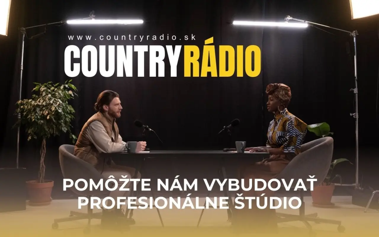 Pomôžte nám rozbehnúť nové country rádio a vysielacie štúdio