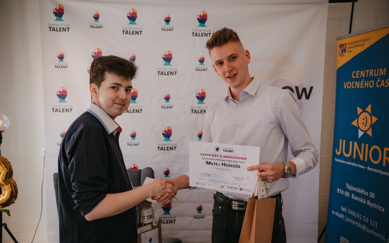 Pomôžte nám dostať Show your talent na 10 stredných škôl na Slovensku