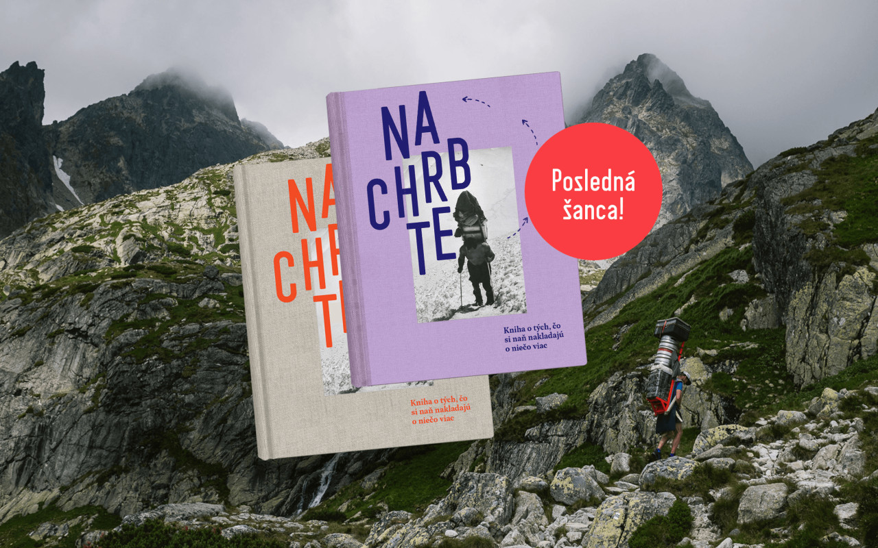 Na Chrbte: Podpor knihu o tých, čo si naň nakladajú o niečo viac