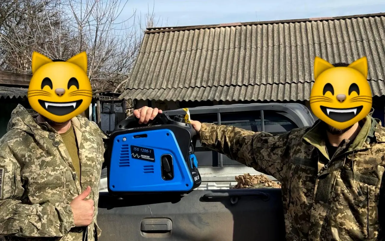 Darujme energiu ukrajinským obrancom: generátory, nabíjacie stanice a powerbanky