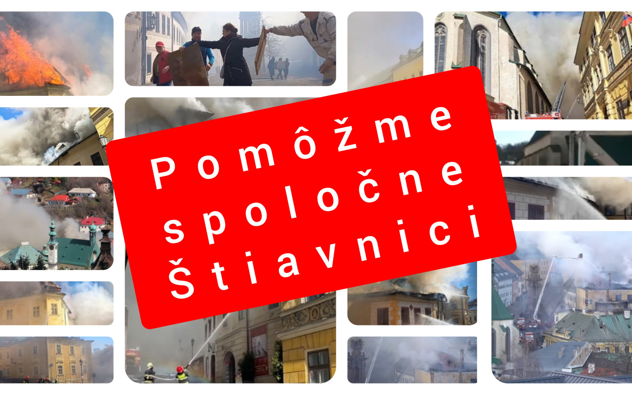 Pomôžme spoločne Štiavnici - knihu Banská Štiavnica dostane každý darca