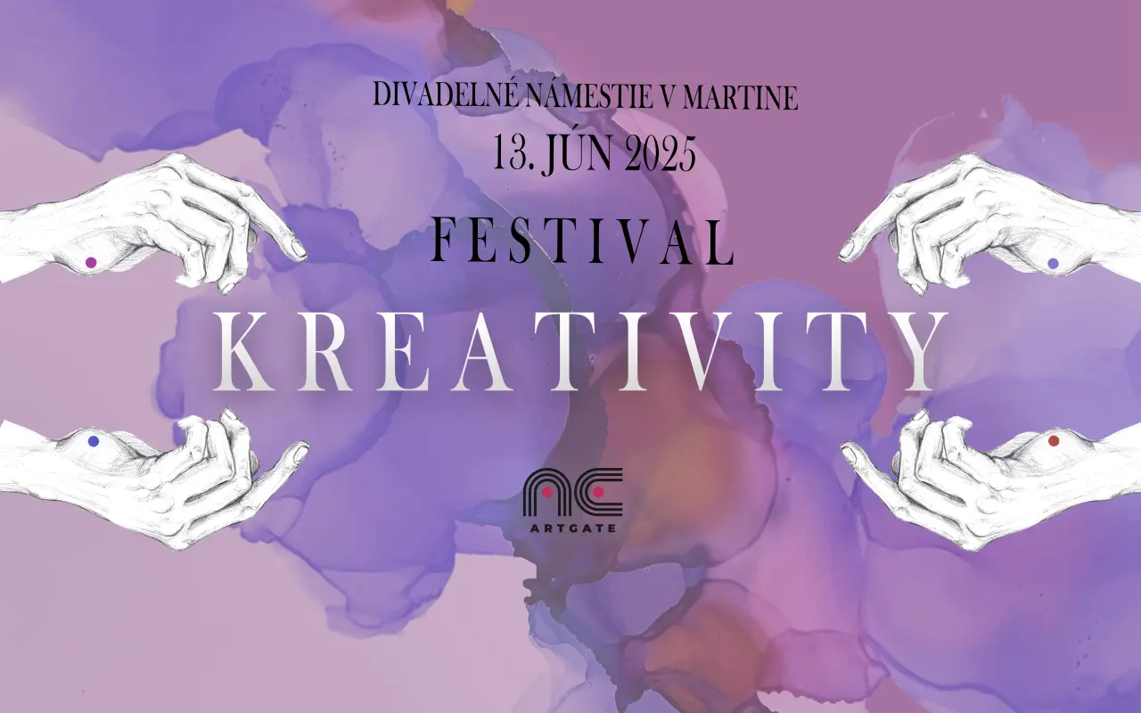 Festival KREATIVITY: pomôžte nám prebudiť tvorivosť!
