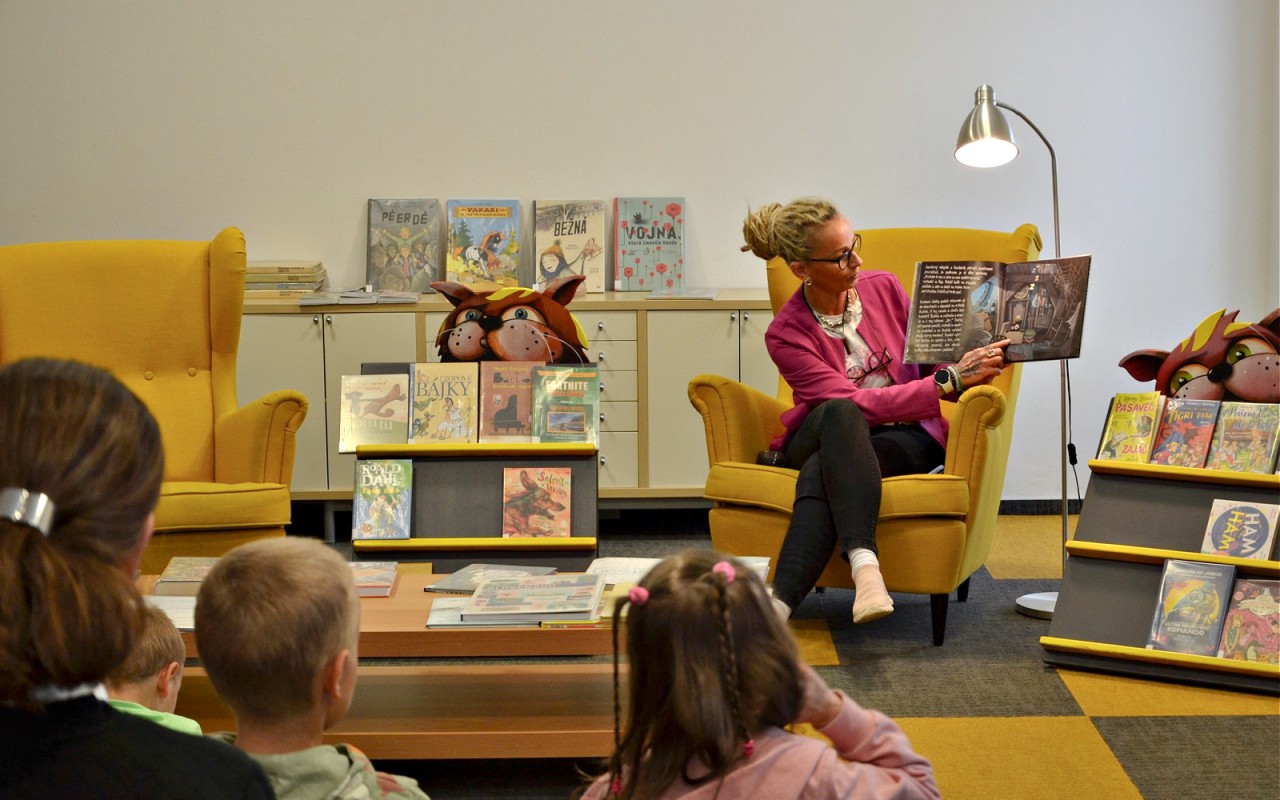 Bibliobox pre Mestskú knižnicu Ruda Morica