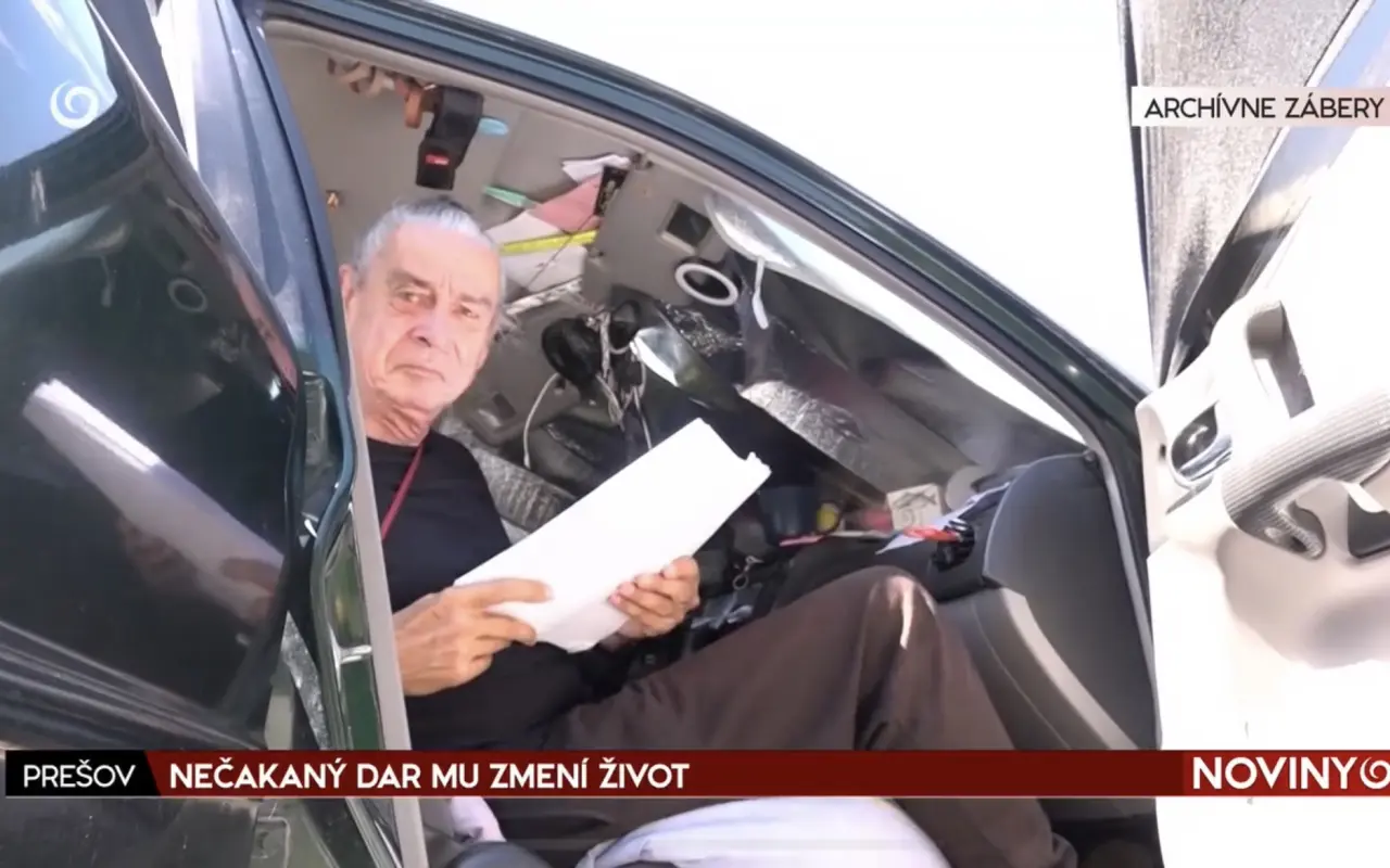 Pomôžme Štefanovi - seniorovi žijúcemu v aute