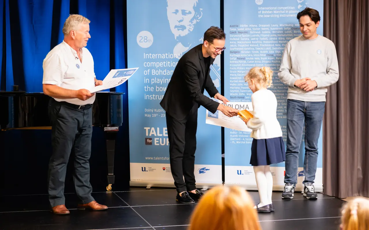 Pomôžte zachovať Medzinárodnú súťaž B. Warchala Talenty pre Európu