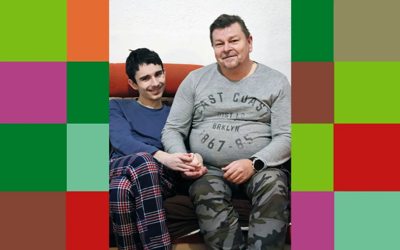Chlapská dvojka - prispejme Mirovi a jeho nebiologickému synovi Dávidovi