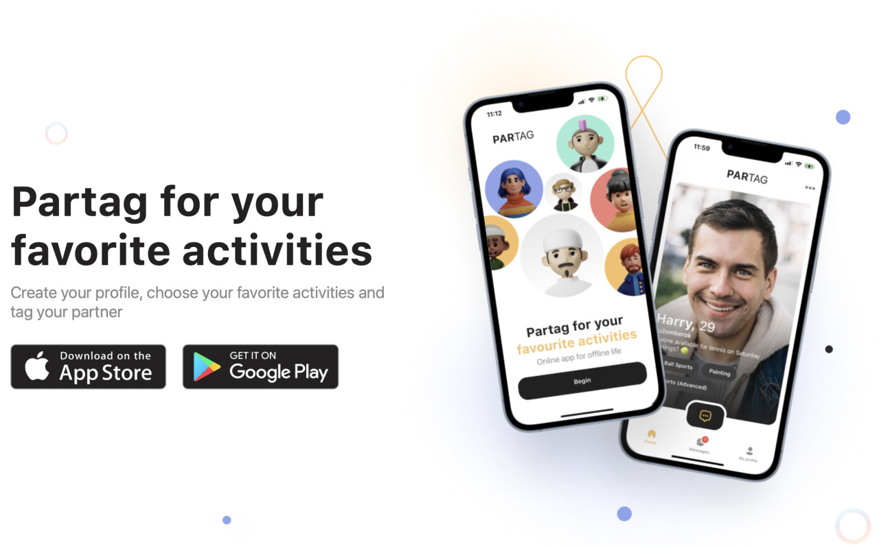 ParTag - Buduj komunitu aktívnych ľudí / Create a community of engaged people