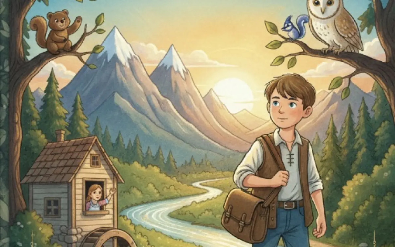 Podporte vydať rozprávkovú knihu Jankova cesta za tajomstvom šťastia.