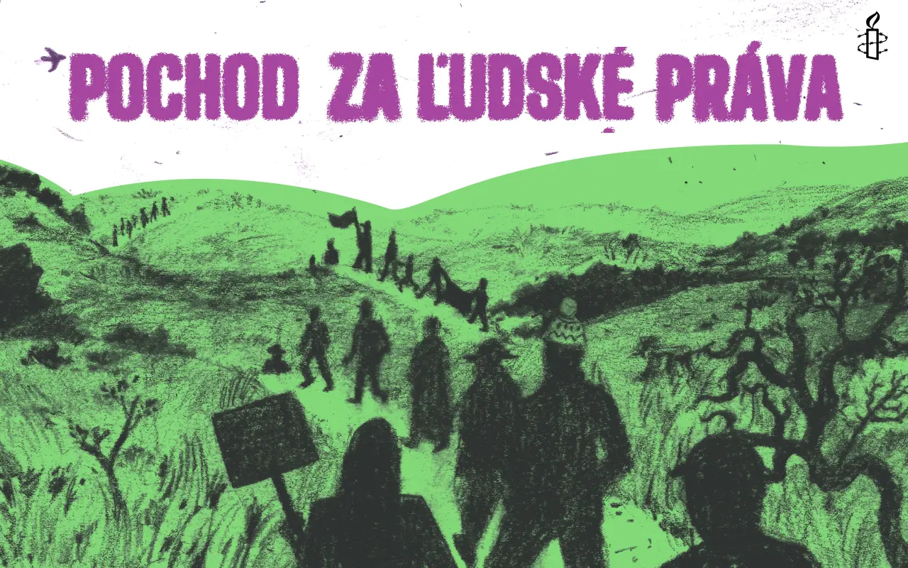 Poďte s Amnesty na Pochod za ľudské práva