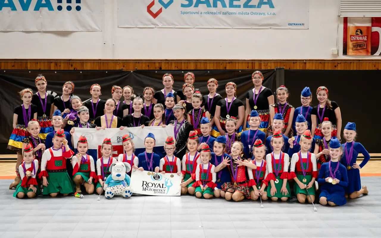 Podporte majstrovské ambície Mažoretiek Royal
