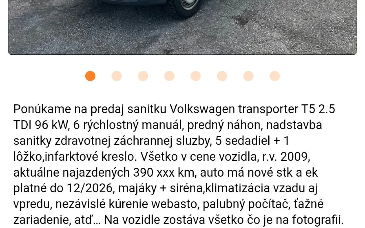 Pošlime Sanitku Nádeje na Ukrajinu
