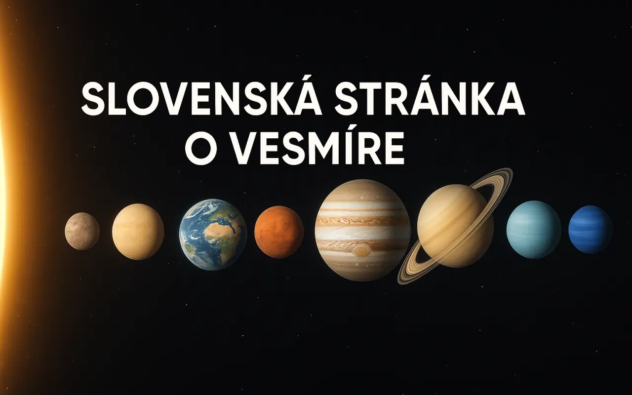 Podporte vznik slovenskej stránky o zemi, slnečnej sústave a vesmíre