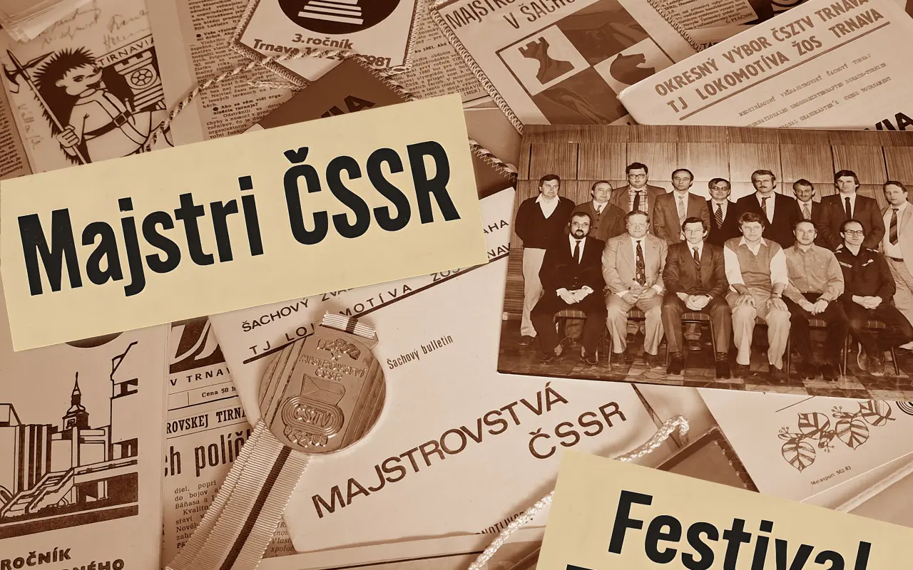 Podporte vydanie knihy Zlatá éra šachu v Trnave