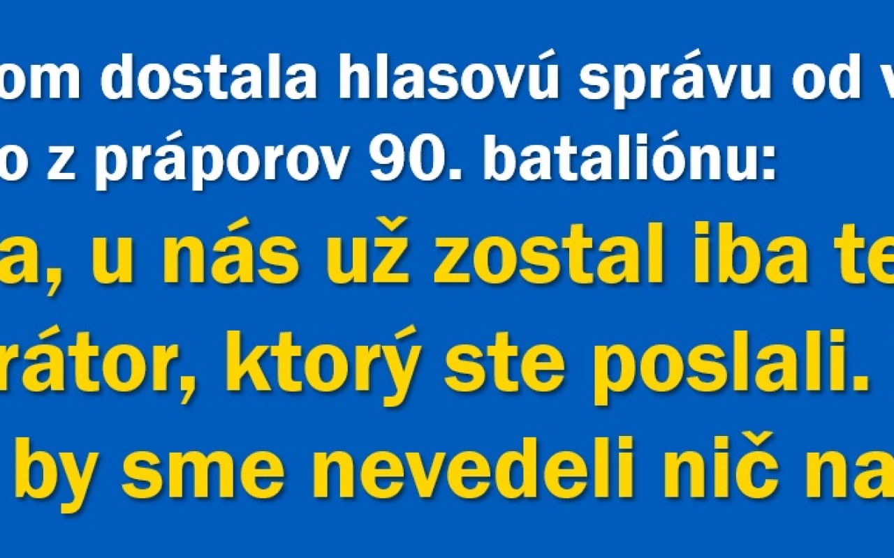 Darujme energiu ukrajinským obrancom: generátory, nabíjacie stanice a powerbanky