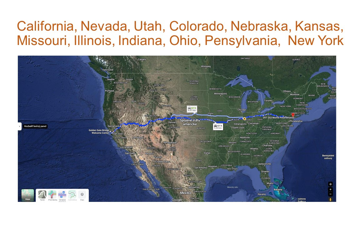 Charity Run across USA 2024 - TEAMFOX behom naprieč Amerikou 26.05.-01.08.2024