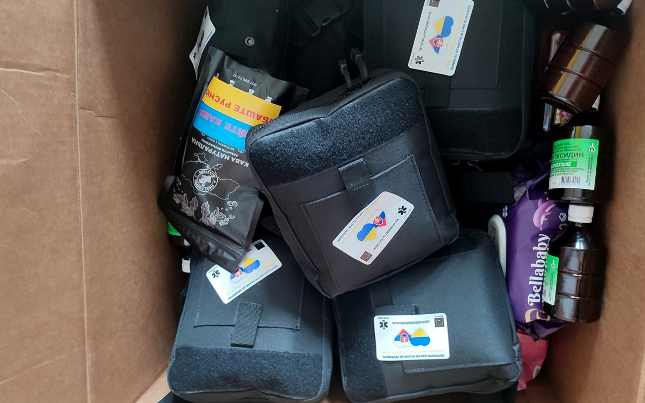 Podporme oslobodzovanie Ukrajiny – materiálna pomoc vojakom