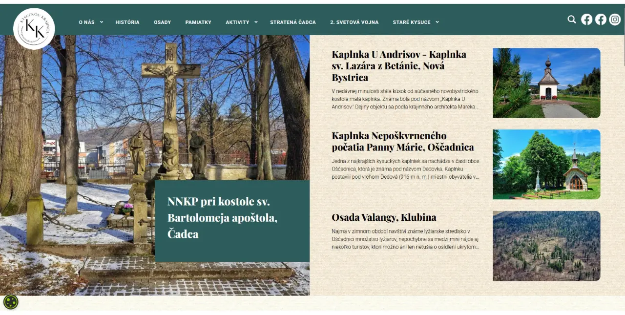 Podporili ste projekt „Kysuckou krajinou“