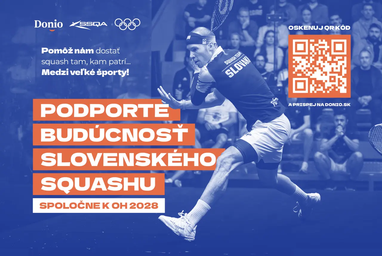 Podporte squash na Slovensku – spoločne k OH 2028!