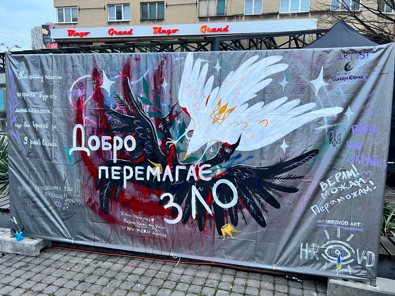 Pomôžme Lucii aj naďalej pomáhať Ukrajine - aby dobro premohlo zlo