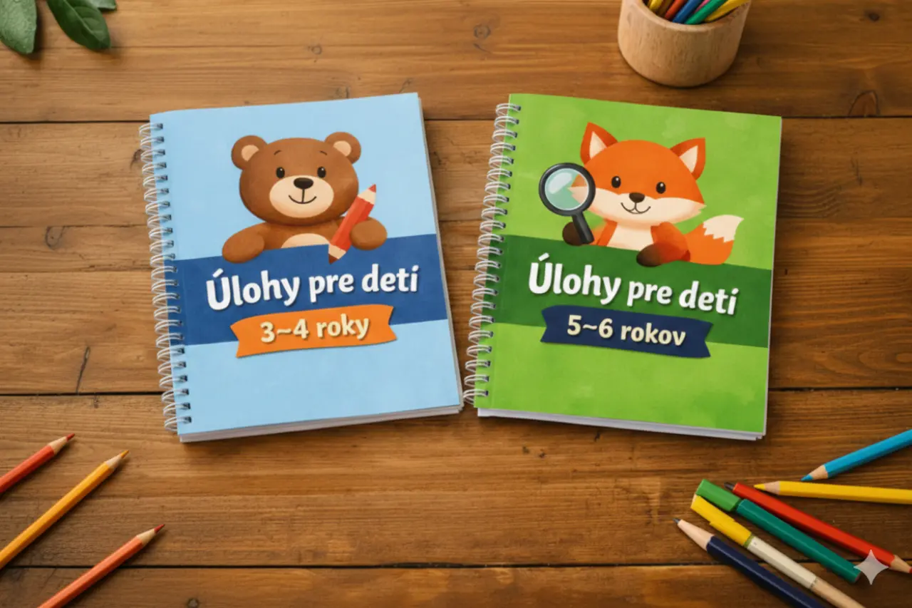 Pracovné zošity pre deti, ktoré dávajú zmysel – pomôžte ich vytlačiť
