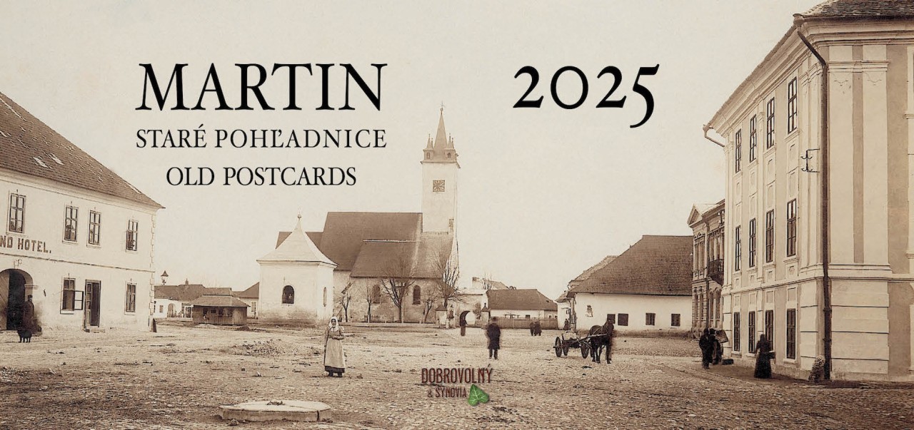 Získajte knihu Martin - staré pohľadnice / Old Postcards s kalendárom