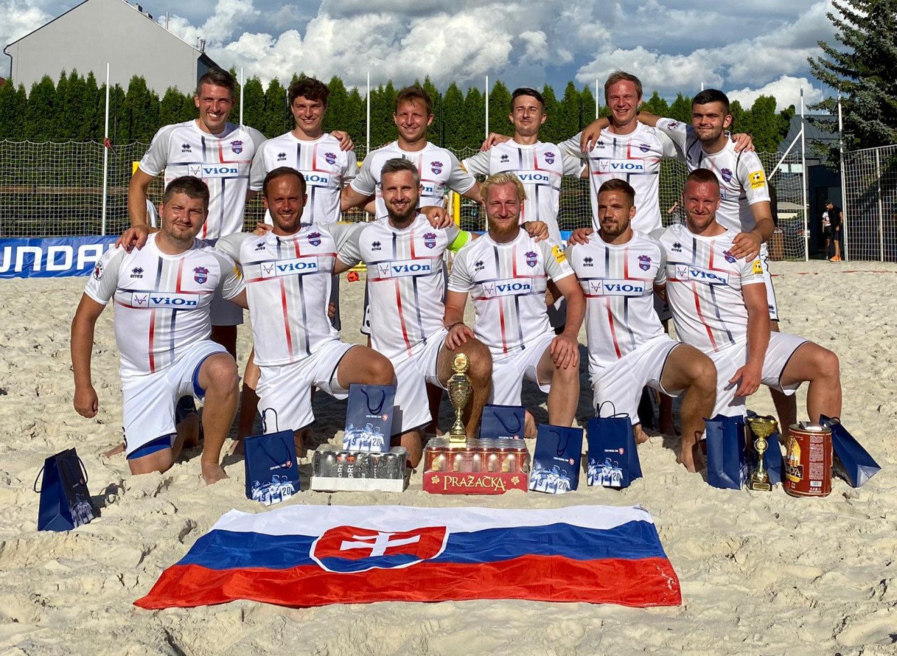 Podporte účasť tímu BeachSoccer ViOn na obdobe Ligy Majstrov v plážovom futbale