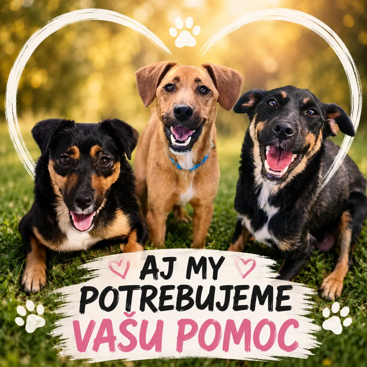 Pomôžte zabezpečiť zachráneným psíkom potrebnú starostlivosť