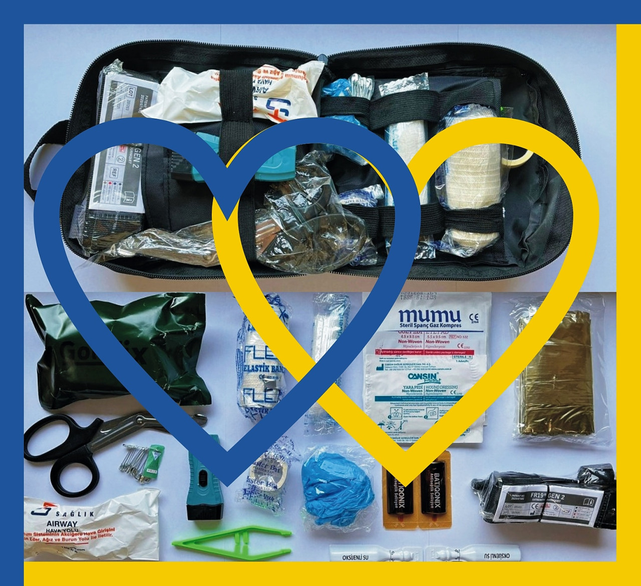 Save lives in Ukraine - help to buy 300 first aid kits