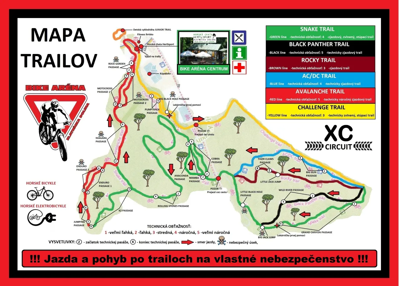 Podporte BIKE ARÉNU ZLATNÍCKA DOLINA