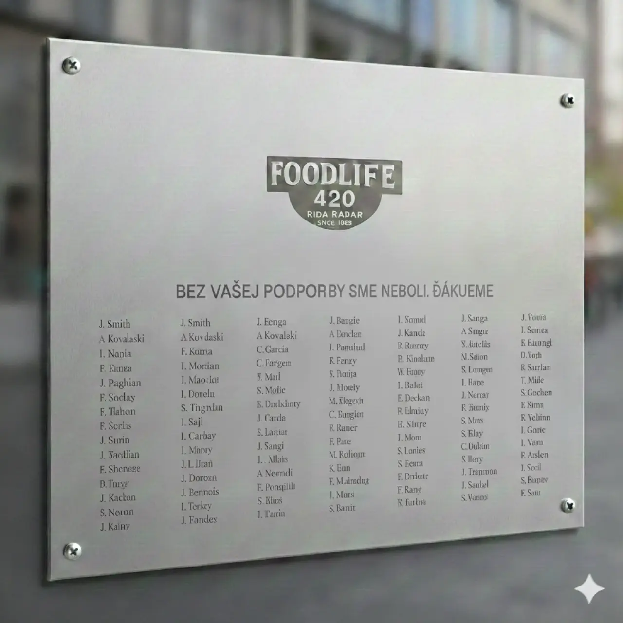 STAŇ SA ZAKLADATEĽOM FOODLIFE420 (FOODTRUCK)