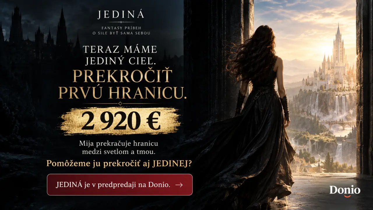 Obálka slovenskej fantasy knihy JEDINÁ od Denisa Hajdúková — Donio zbierka