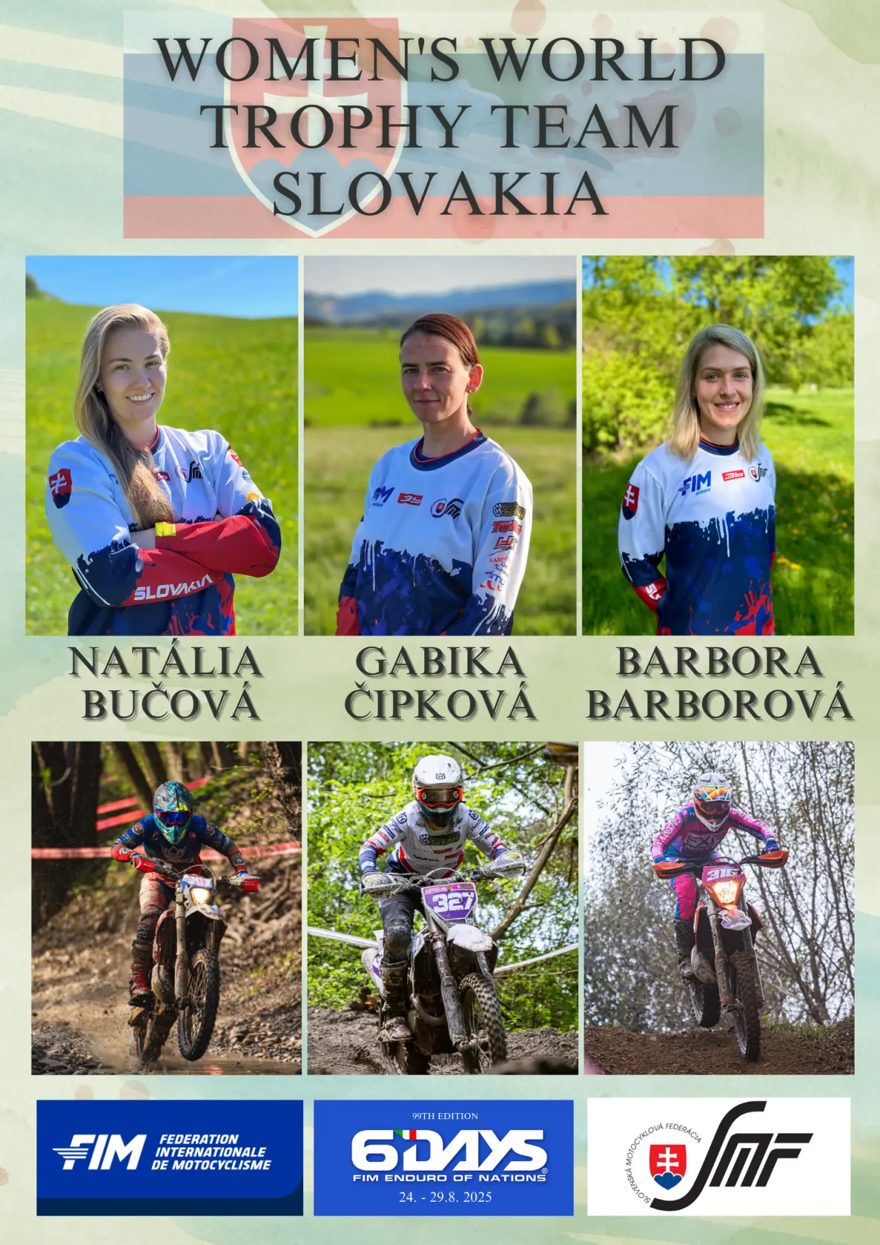 Podporte SLOVENSKÝ tím ŽIEN na motocyklovej olympiáde ISDE