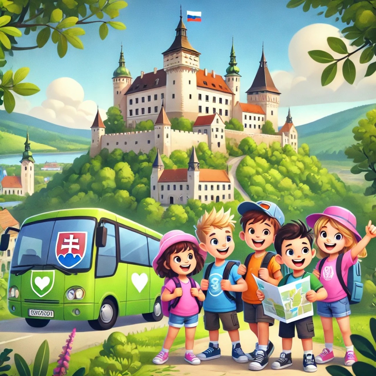 Pomôžte deťom objaviť Slovensko! 🚍