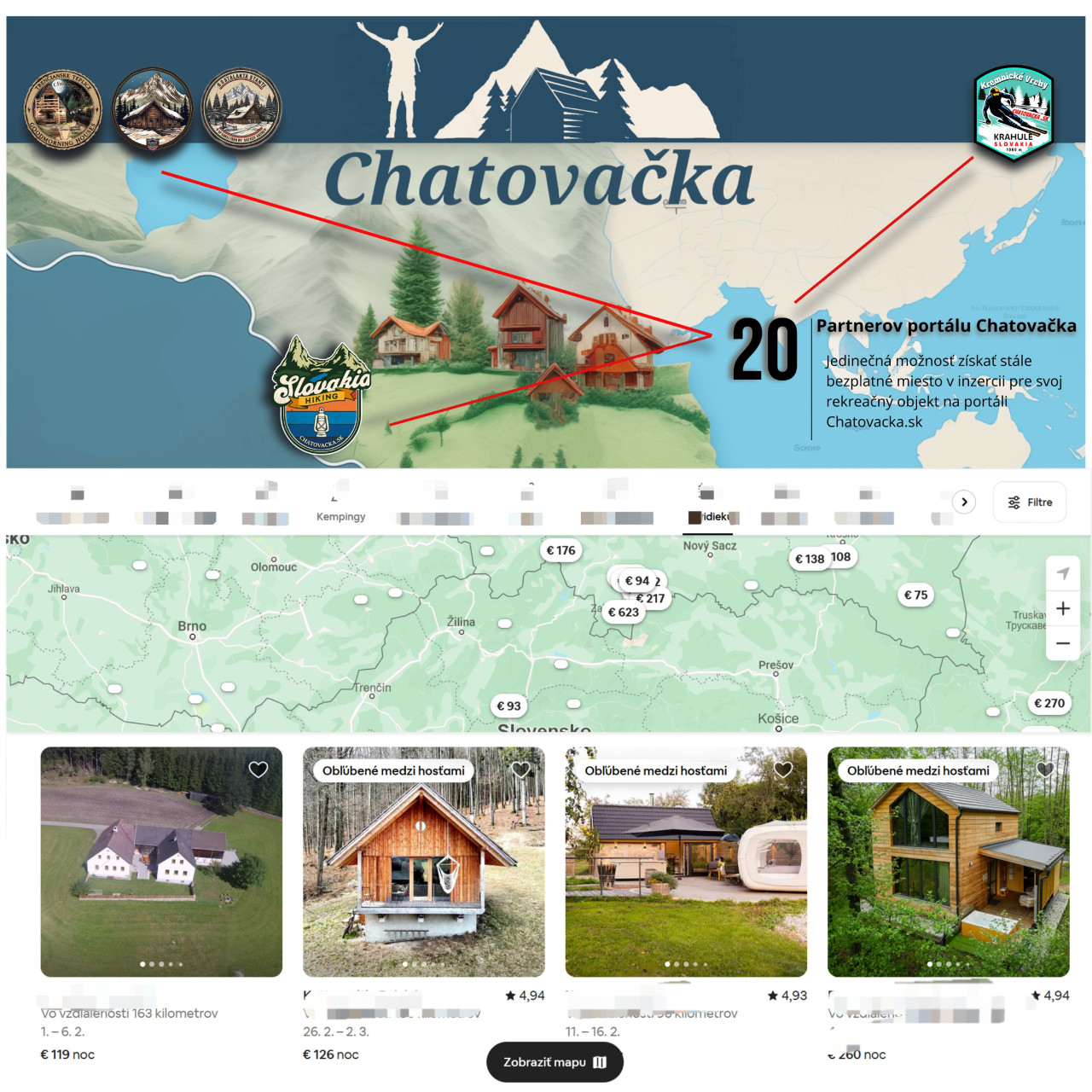 Nový inzertný portál FACEBOOK skupiny Slovenské Chaty, Chalupy, Zruby, Drevenice