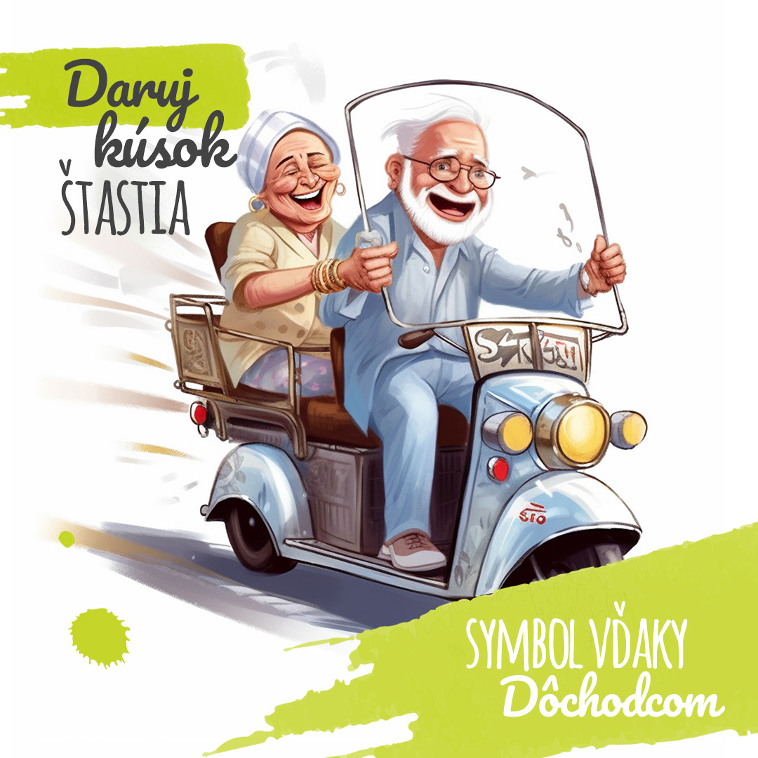 Daruj kúsok šťastia kubínskym seniorom