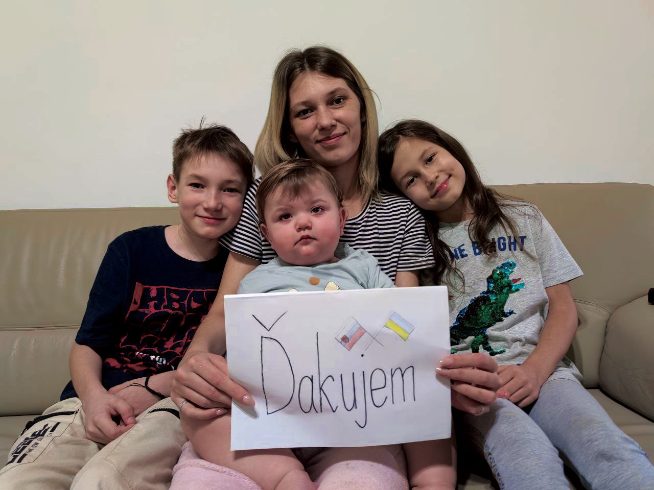 Podporme Anastasiu z Ukrajiny s jej tromi deťmi