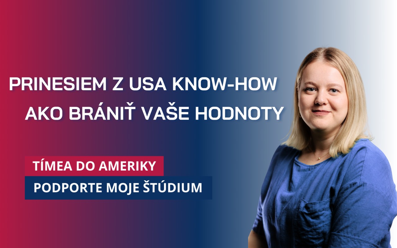 Tímea do Ameriky: Potrebujeme mladú generáciu kresťanských politických lídrov
